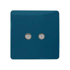 Midnight Blue Wiring Accessories Trendi Decorative Screwless Midnight Blue Wiring Accessories Trendi Decorative Screwless